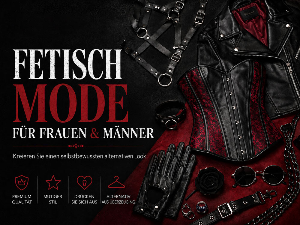 Fetischmode für Frauen und Männer: So gestalten Sie eine selbstbewusste alternative Garderobe